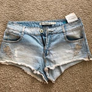 Jean shorts